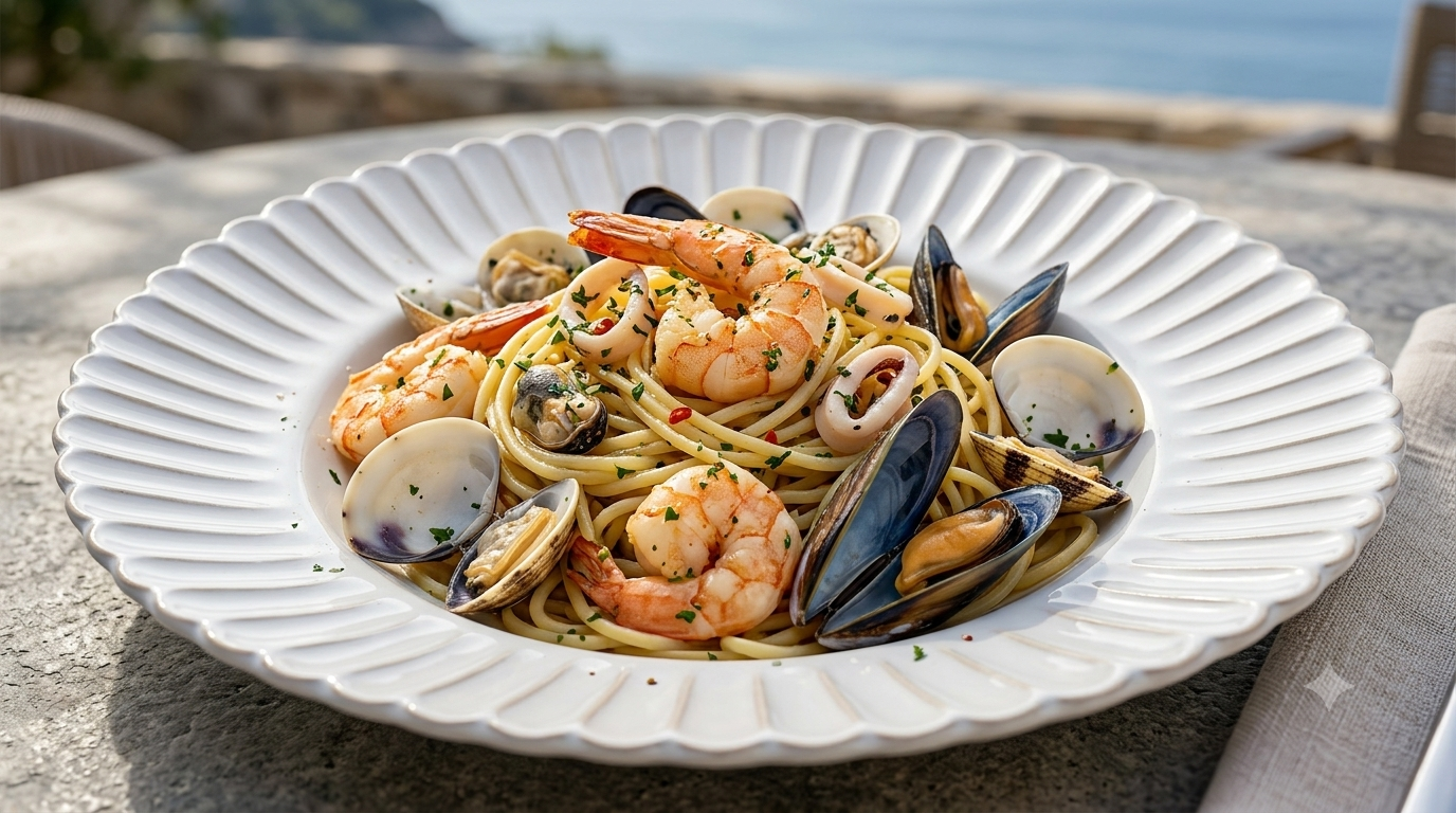 Spaghetti Fruits de Mer